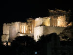 Acropolus and Parthanon at night