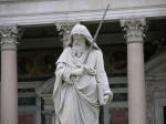 St Paul with sword